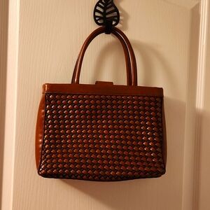 Vintage Relic woven leather bag